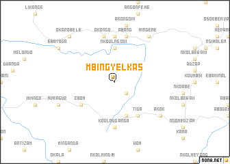 map of Mbing Yelkas