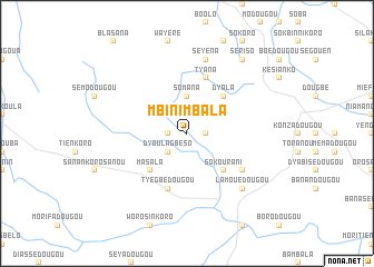 map of Mbinimbala