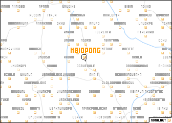 map of Mbiopong