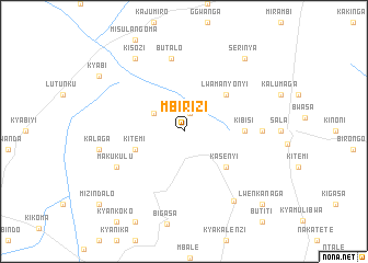 map of Mbirizi