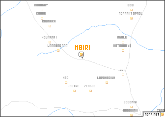 map of Mbiri