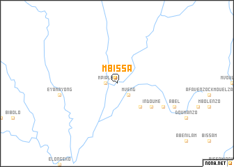 map of Mbissa