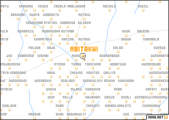 map of Mbitakwi