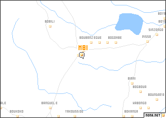 map of Mbi