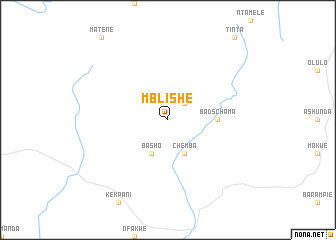 map of Mblishe