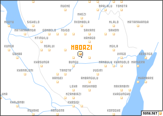 map of Mboazi