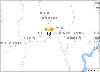 map of Mboa