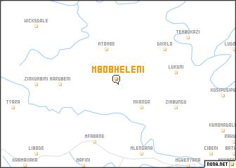 map of Mbobheleni