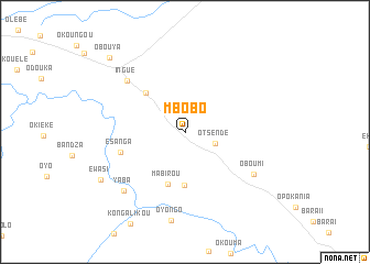 map of Mbobo