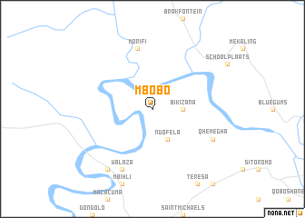 map of Mbobo