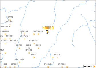 map of Mbobo