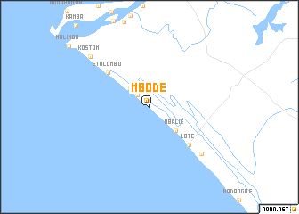 map of Mbodé