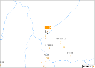 map of Mbogi