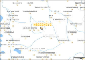 map of Mbogomoyo