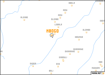 map of Mbogo