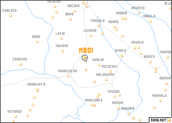 map of Mʼboi