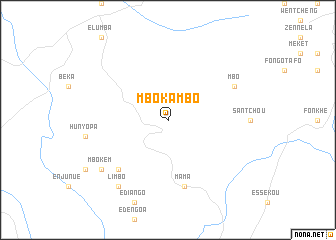 map of Mbokambo