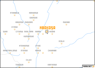 map of Mbokosa