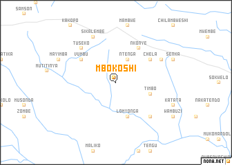 map of Mbokoshi