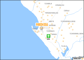 map of Mbokou