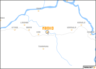 map of Mboko