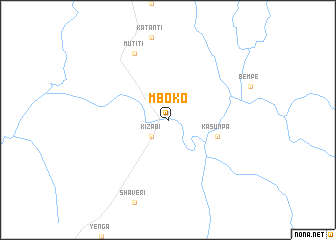 map of Mboko