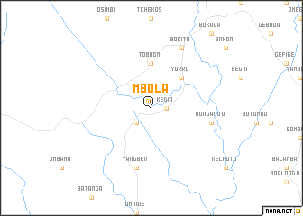 map of Mbola