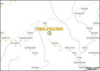 map of Mbolendzork