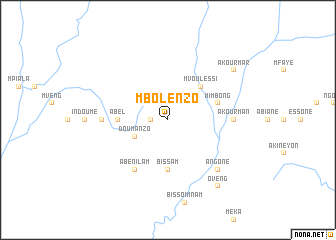 map of Mbolenzo
