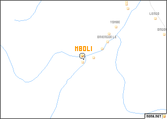 map of Mboli