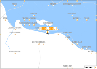 map of Mbolo Ali