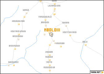 map of Mbolo III