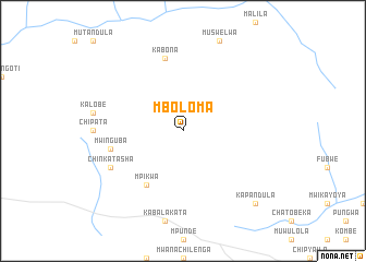 map of Mboloma