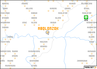 map of Mbolonzok