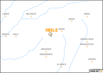 map of Mbolo