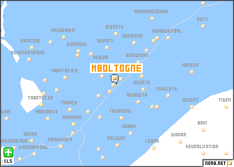 map of Mboltogne