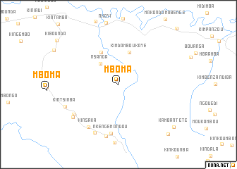 map of Mboma