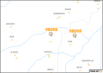 map of Mboma