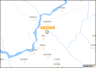 map of Mbombia