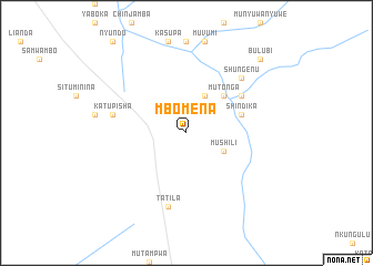 map of Mbomena
