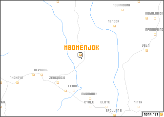 map of Mbomenjok