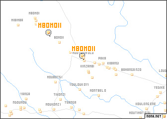 map of Mbomo II