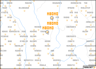 map of Mbomo