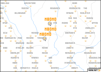 map of Mbomo