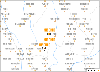 map of Mbomo