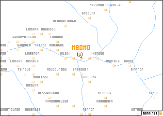 map of Mbomo