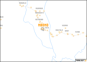 map of Mbomo