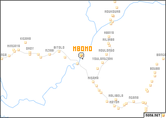 map of Mbomo