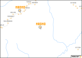 map of Mbomo