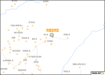 map of Mbomo